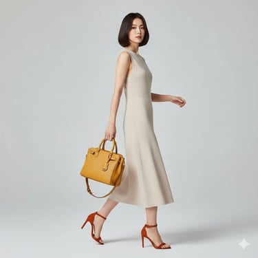 look bolsa sapato combinação cores análogas