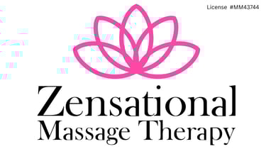 Port Orange massage - Zensational Massage Therapy logo