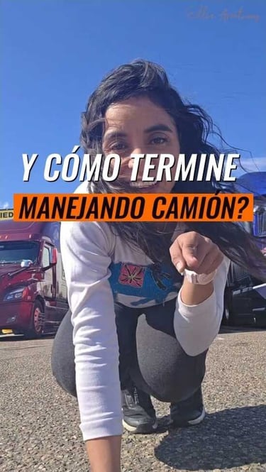 mujer termino manejando un camion en estados unidos