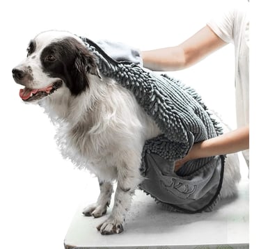 Toalha Super Absorvente para Cães