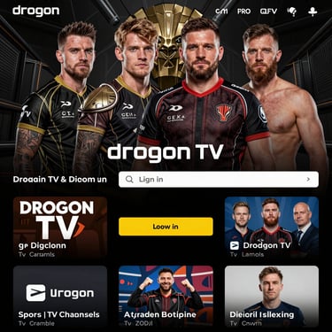 Drogon TV Login & Sign In : Official Drogon TV App for Live Sports, PPV & TV Channels | Drogon TV