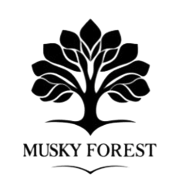 Musky Forests: Nature’s Breath, Bottled by Hand logo