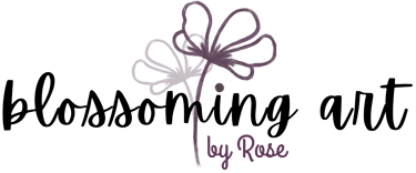 Blossoming Art By Rose logo
