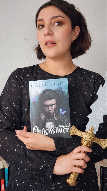 Libro Quicksilver de Callie Hart en español. 