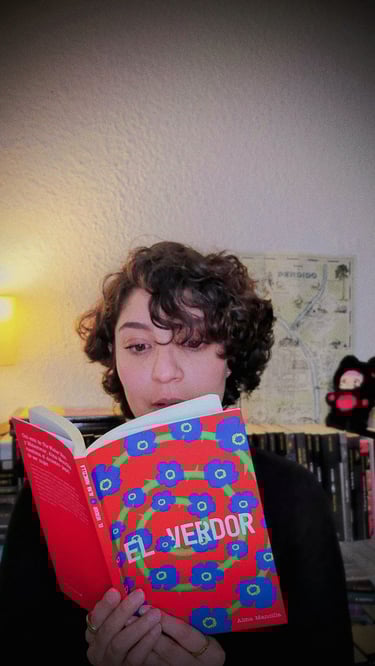 Reseña del libro El verdor de Alma Mancilla.