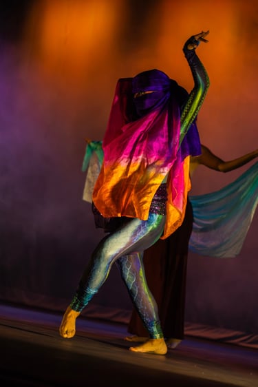 danza experimental de colectiva roja y rojo liminal ags