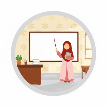 Your typical AAIS Teacher logo