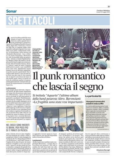 altro e avangarage di luca vagnini e alessandro barongiani corriere adriatico