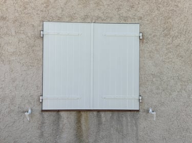 pose de volets aluminium