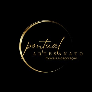 Pontual artesanato moveis em fibra sintética e corda náutica fabricação e reforma logo