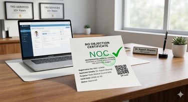 Medical Council NOC Certificate