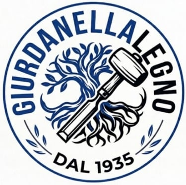 Lavorazione del legno e creazioni artigianali logo