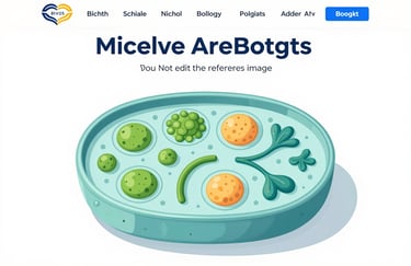 A middle school biology textbook showing a detailed plant cell diagram with clean, professional typography.