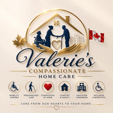 Valerie's Compassionate Home Care logo