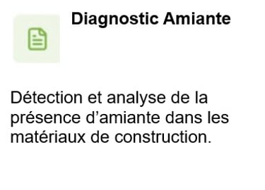 Service de diagnostic amiante