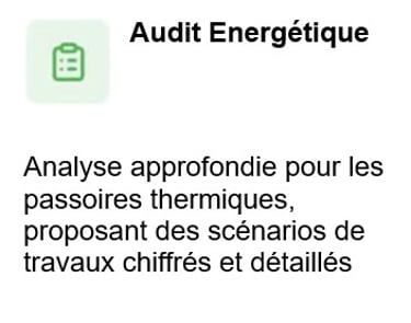 Service d'audit énergétique pour les particuliers