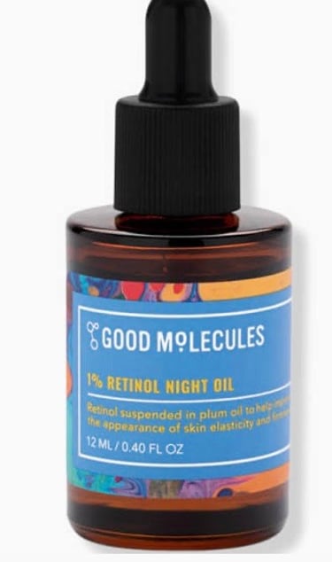 retinol 1% night oil