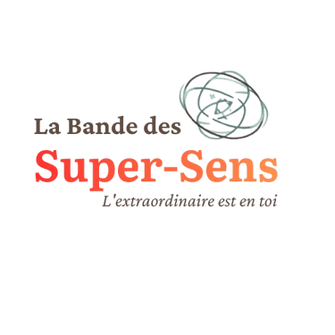 Livre jeunesse La Bande des Super-Sens logo