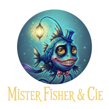Mister Fisher & Cie : développement personnel et créativité pour enfants logo