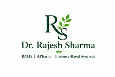 Dr. Rajesh Sharma, BAMS logo