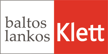 Kartu I Baltos lankos Klett logo