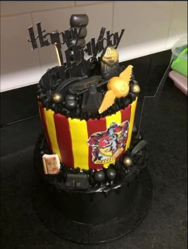 Harry Potter birthday cake keighley for goodness cake