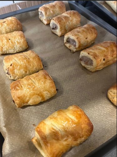 sausage roll bradford for goodness cake