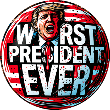 Worst President Ever logo