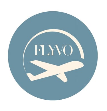 Flyvo Viagens | Passagens Aéreas, Hotéis e Experiências Internacionais logo