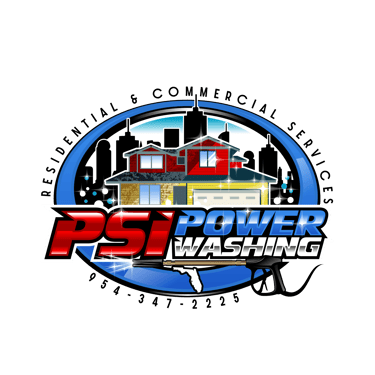 PSI POWER WASHING FORT LAUDERDALE logo
