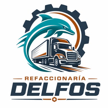 Logotipo de Refaccionaria Delfos