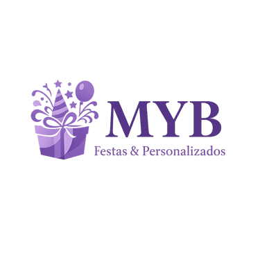 MYB Festas & Personalizados logo