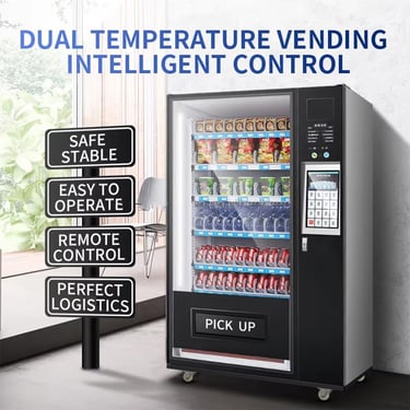 máquina vending para empresas en Monterrey con snacks y bebidas