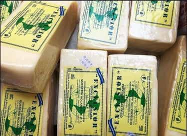 barras de queso menonita Excelsior