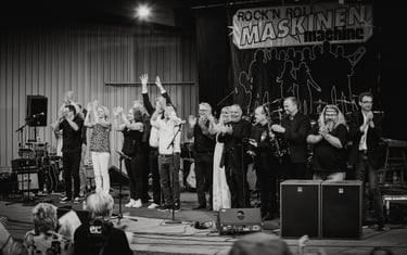 Konsert med Rock N Roll Machine (Maskinen)