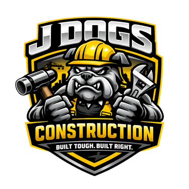 J dog's Construction logo