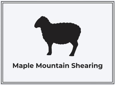 Maple Mountain Shearing logo