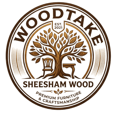 Woodtake Sheesham Wood logo