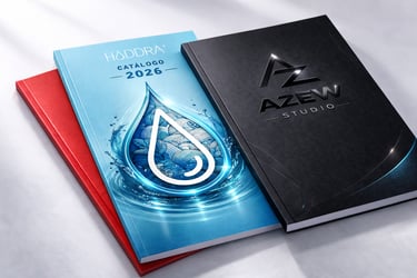 design de catálogo de produtos promocional