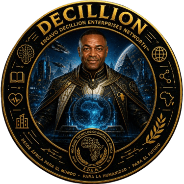 DECILLION™, ENGAVO DECILLION ENTERPRISES NETWORTH™ logo
