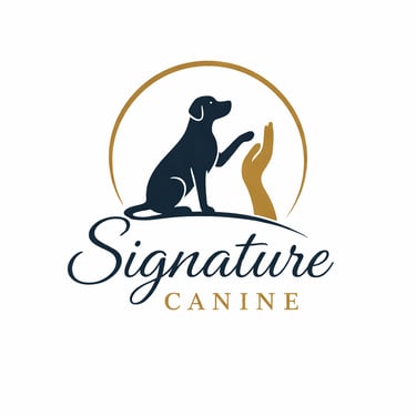Signature canine logo