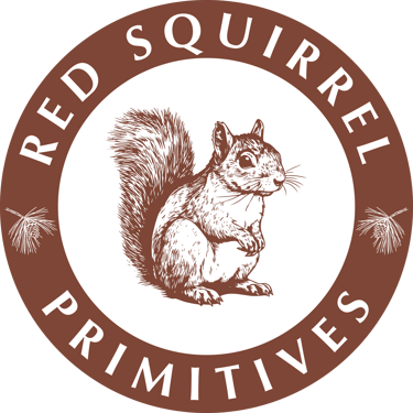 Red Squirrel Primitives logo