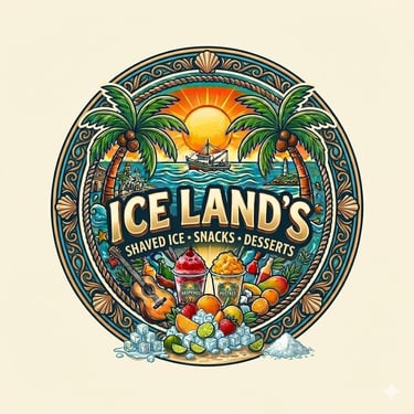 Ice Lands Raspados logo
