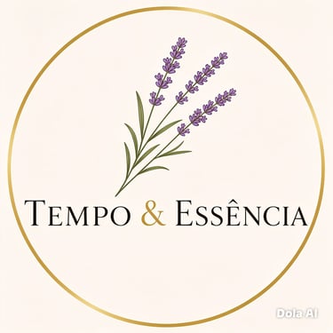 Tempo e Essência Perfumes logo