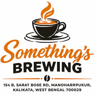 something's brewing logo
