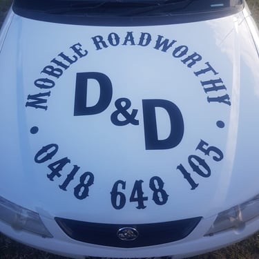 D & D Mobile Roadworthy logo