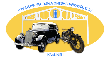 Ikaalisten Seudun Ajoneuvoharrastajat logo