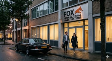 Chase Fox International Investigations, special Investigations, Coorporate Security logo