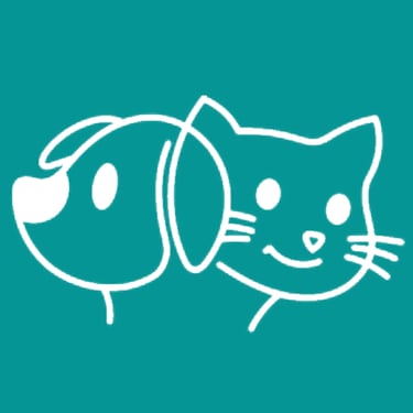 Logotipo de patitas coquetas