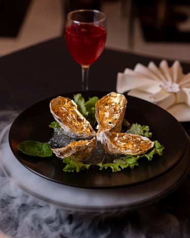 Food and drink pairing shot, F&B content production